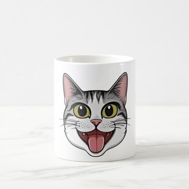 Funny Cat Tasse (Mittel)