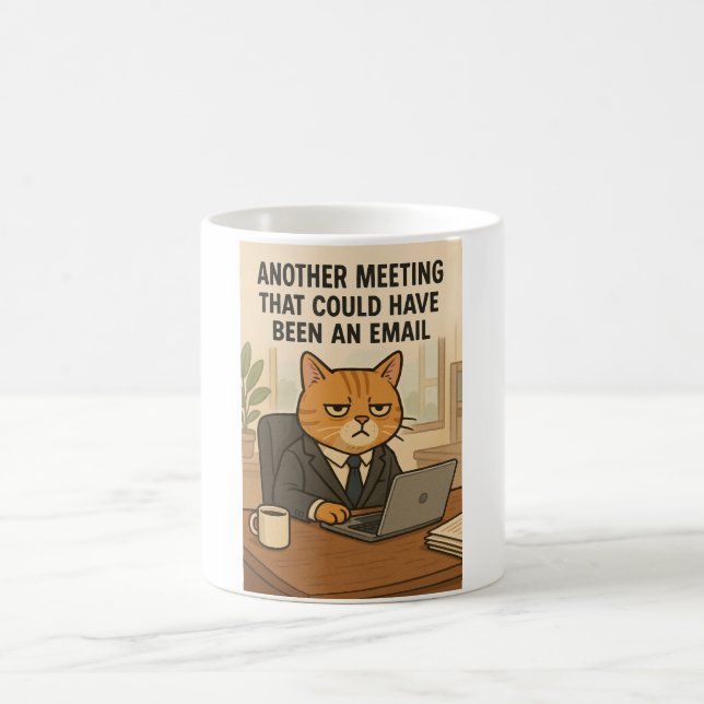 Funny Cat Tasse (Mittel)