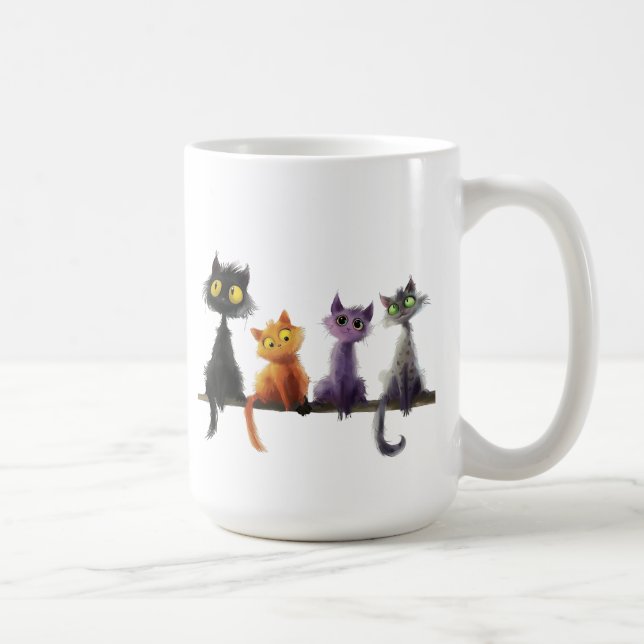 Funny Cat Tasse (Rechts)