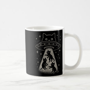 Funny Cat Ufo Niedlich Kitty Space Raumschiff Alie Kaffeetasse