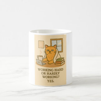 Funny Cat Work Mug Kaffeetasse