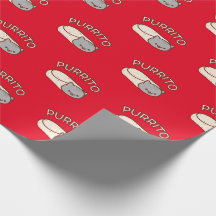 Funny Cat Wrapping Paper - PURRITO