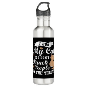 Funny Cat Zitat Geschenk Kitten Cat Mama Cat Vater Edelstahlflasche