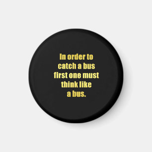 Funny Cata Bus Joke Magnet