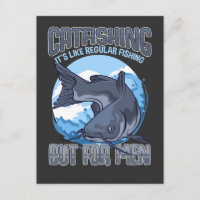 Funny Catfish Vater Fischer Spaß