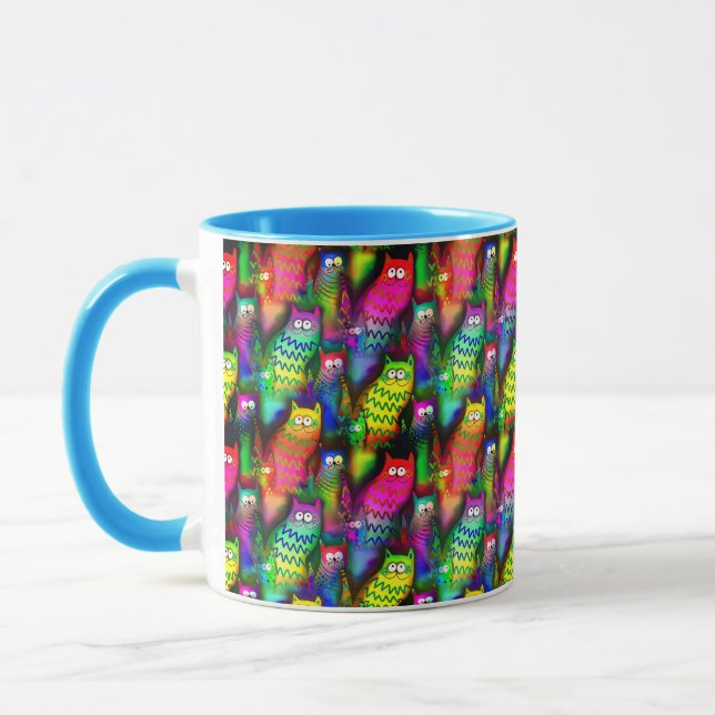 Funny Cats Muster-54578 Tasse (Links)