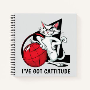 Funny Cattitude Cat Notizbuch