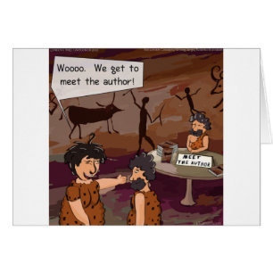 Funny Caveman Autor "Meet The Author"