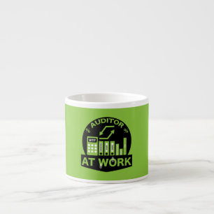 Funny Certified Auditor Gift Espressotasse