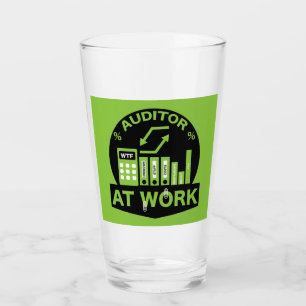 Funny Certified Auditor Gift Glas