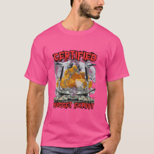 Funny Certified Chicken Nugget Bootleg Hardcore Fl T-Shirt