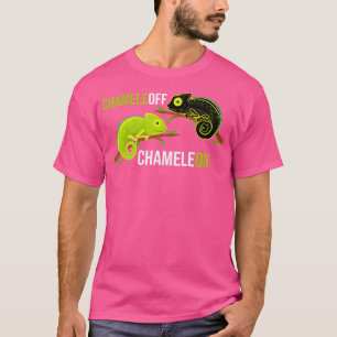 Funny Chameleoff Chameleon Reptile T-Shirt