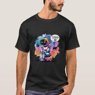 Funny Chatbot Meme stellt die Bedeutung des Lebens T-Shirt