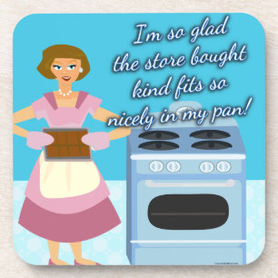 Funny Cheatin Brownies Slogan Untersetzer