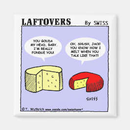 Funny Chec Cartoon Gastgeschenk Magnet