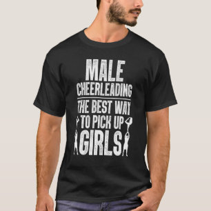 Funny Cheerleader Cheer For Boys Teens Kids Cheer T-Shirt