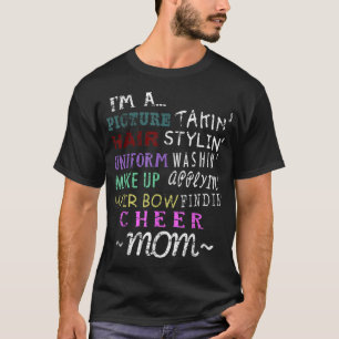 Funny Cheerleading Mama für fröhliche Mamas T-Shirt