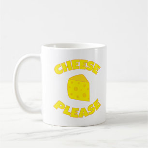 Funny Cheese Bitte Keil von Schweizer Käse Kaffeetasse