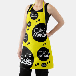 Funny Cheesy Cook Koch Baker Feinschmecker Titles Schürze