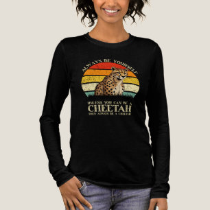 Funny Cheetah Zitat Tier Lover Wildkatze Spaß Tri-Blend Shirt