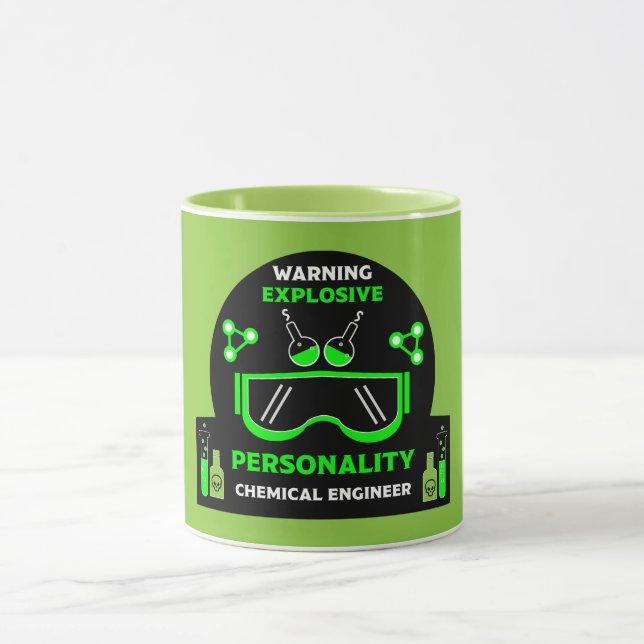 Funny Chemical Engineer Geschenke Tasse (Zentrum)