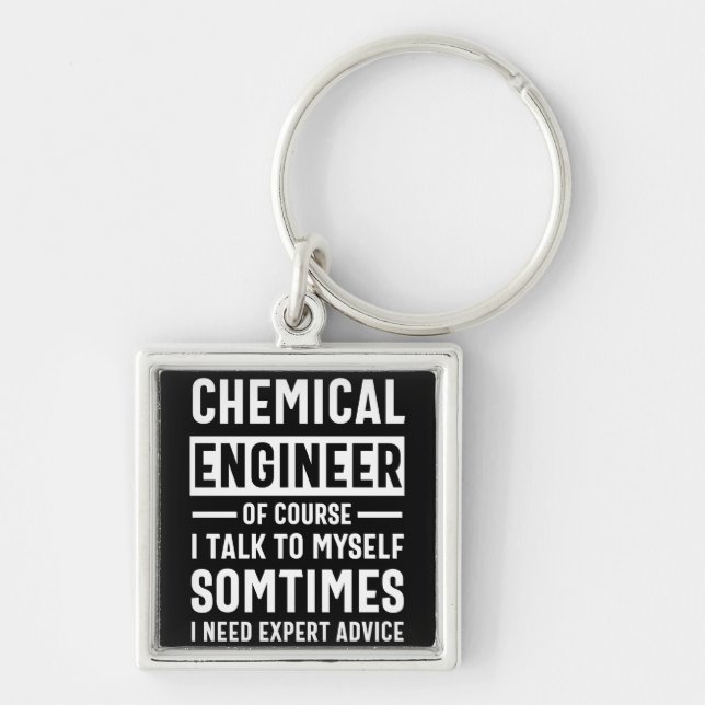 Funny Chemical Engineer Gift Schlüsselanhänger (Vorne)
