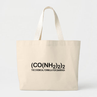 Funny Chemical Formula for Diarrhea Tote Bag Jumbo Stoffbeutel