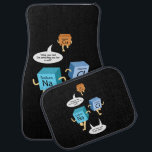 Funny Chemistry Birthday Gag Chemieelemente Autofußmatte<br><div class="desc">Funny Chemistry Birthday Gag Chemical Elements Car Floor Mat. Ideal für Wissenschafts- und Chemiefans,  die periodische Tischelemente mit Liebe spielen</div>