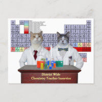 Funny Chemistry Cats