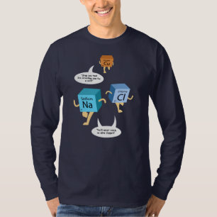 Funny Chemistry Periodic Table Pub Remüde Lehrer T-Shirt