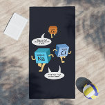 Funny Chemistry Periodic Table Science Strandtuch<br><div class="desc">This amazing funny theme product would make a great addiert to your collection. Perfekt for people who love displaying their personality and passion for all to see</div>