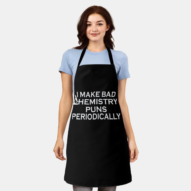 Funny Chemistry Quotes für Chemiker Schürze (Getragen)
