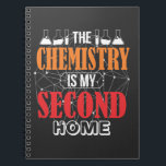 Funny Chemistry Zuhause Science Teacher Chemist Notizblock<br><div class="desc">Perfektes Geschenk,  wenn Sie ein Chemiestudio sind,  ein Apotheker sind oder einfach nur eine Liebe mit Science-Lösungen experimentieren.</div>