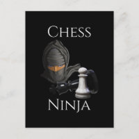 Funny Chess Ninja Schach Player