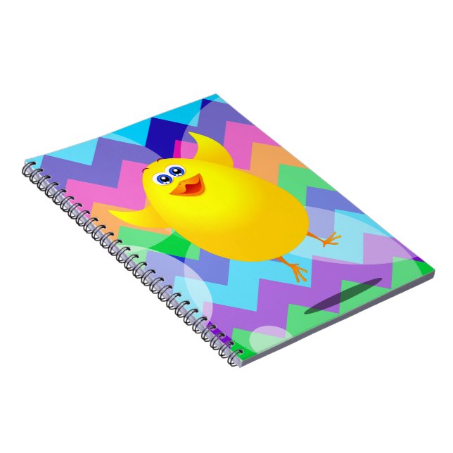 Funny chick, Notebook Notizblock (Rechte Seite)