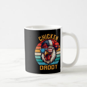 Funny Chicken Daddy Bauer Amerikanische Unabhängig Kaffeetasse