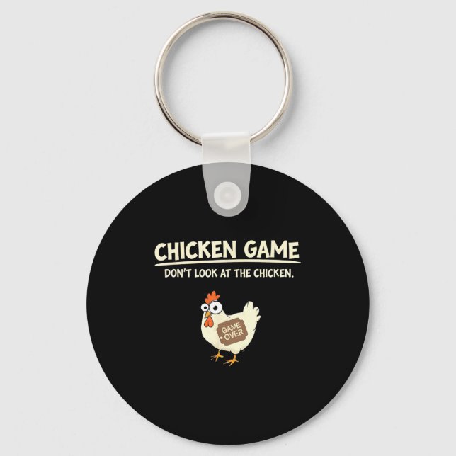 Funny Chicken Game Design Ltd Uni Chicken Game_ Do Schlüsselanhänger (Vorderseite)