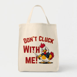 Funny Chicken - Kluckt nicht mit mir Tragetasche