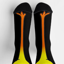 Funny Chicken leg Feet Socks Knie Tier