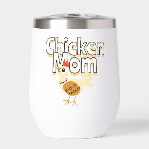 Funny Chicken Mama Personalisiert