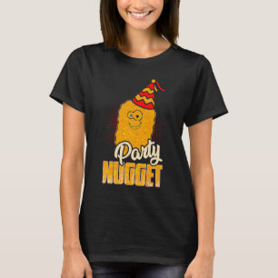 Funny Chicken Nugget T Fast Food Kostüme T-Shirt
