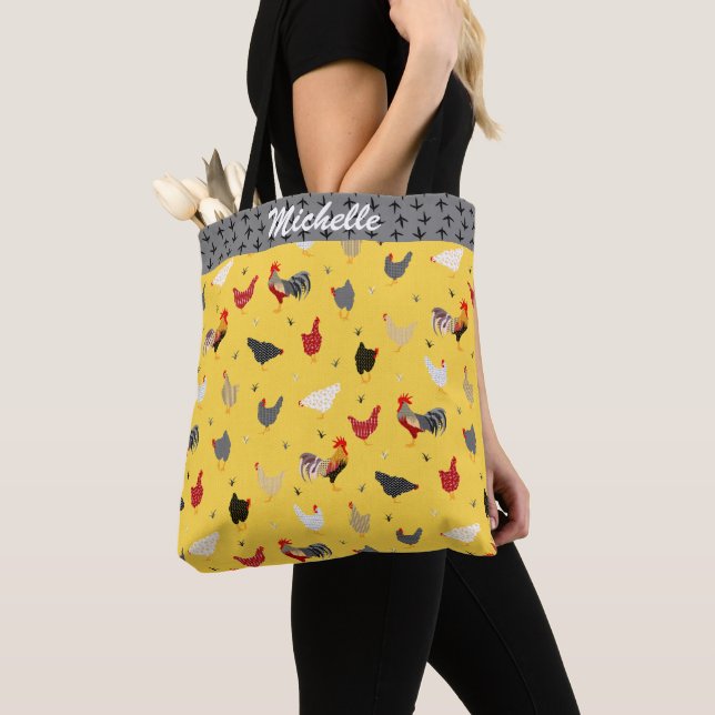 Funny Chicken Tasche (Von Nahem)