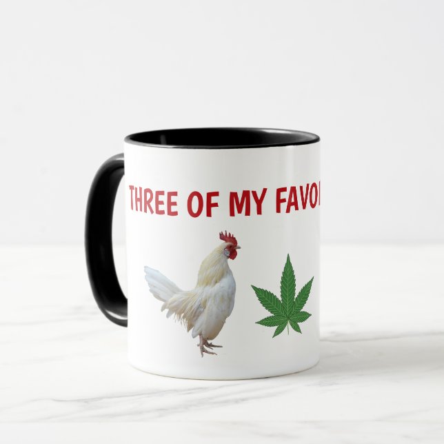 FUNNY CHICKEN TASSE (Vorderseite Links)