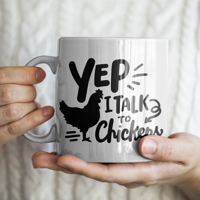 Funny Chicken Tasse (Von Creator hochgeladen)