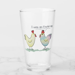Funny Chicken war ein Ostereier Glas