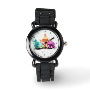 Funny Chicken Watch Wart Eier zu Hatch Armbanduhr