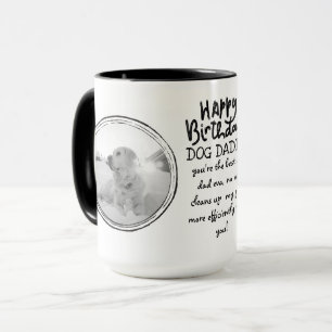FUNNY CHIEN DAD Citation PHOTO MUG