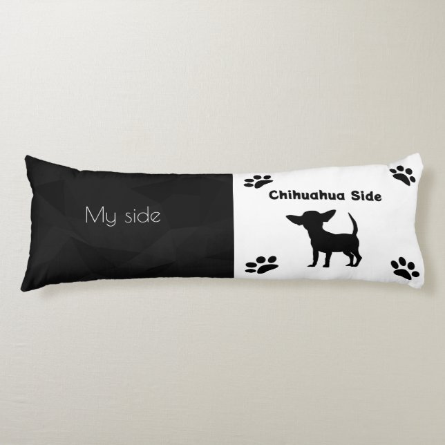 Funny Chihuahua Body Pillow Seitenschläferkissen (Vorderseite)