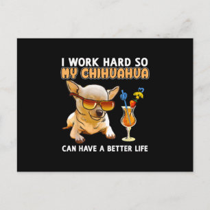 Funny Chihuahua Chihuahua Lover Geschenke Postkarte