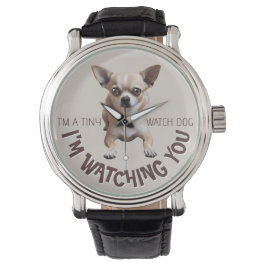 Funny Chihuahua Watch Dog Watch Armbanduhr